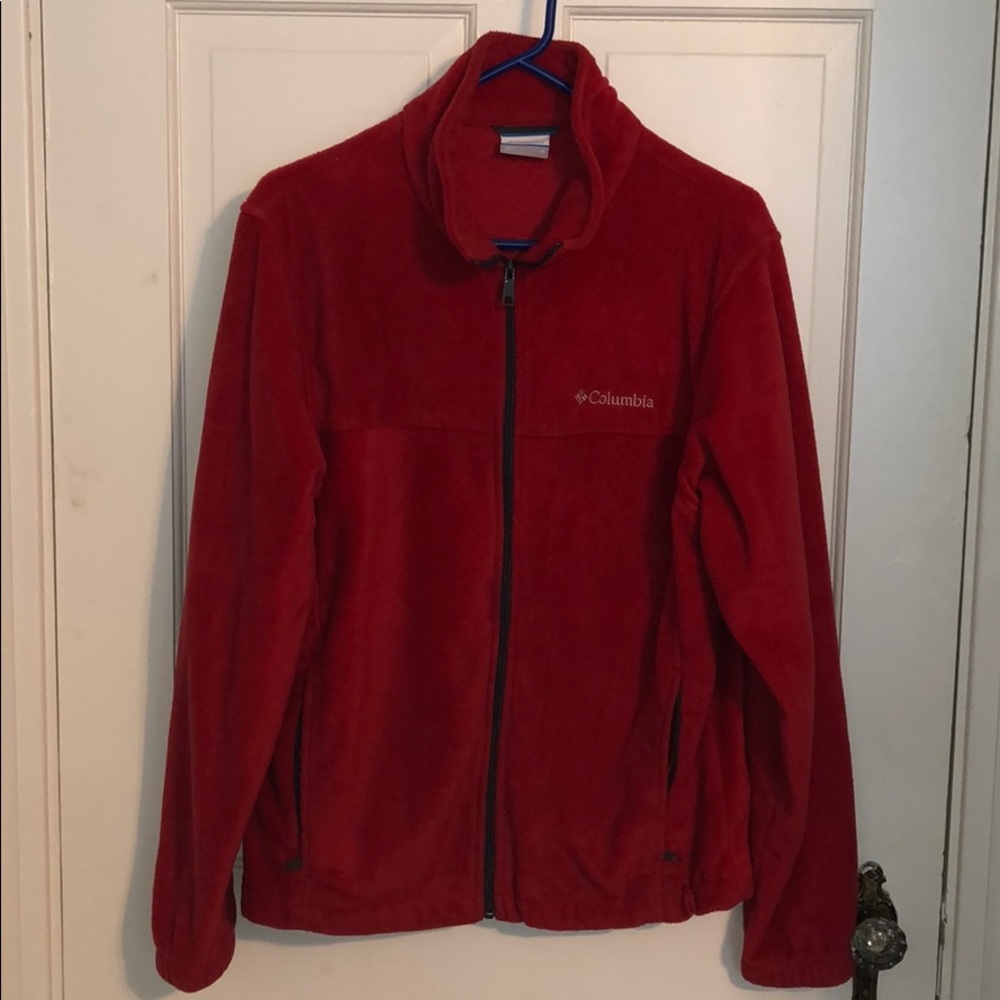 Columbia Red jacket.